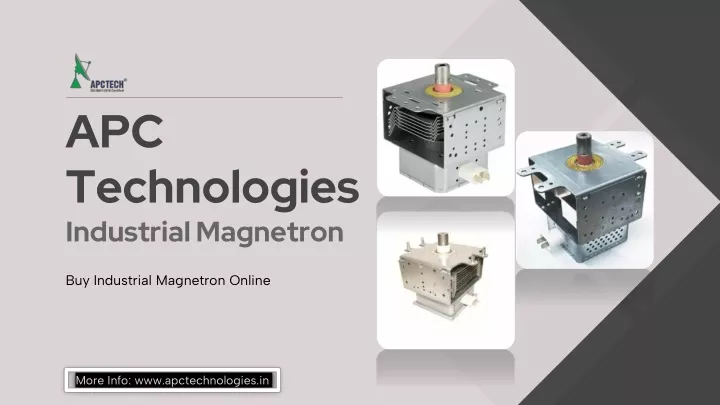 apc technologies industrial magnetron