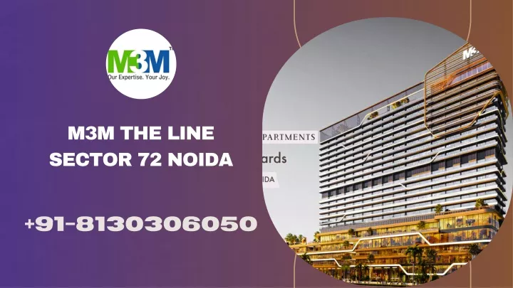 m3m the line sector 72 noida