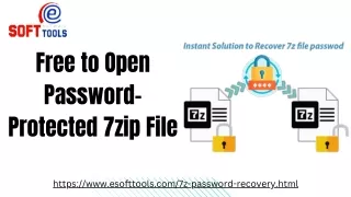 Free to open password-protected 7zip file