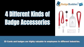 View The Different Kinds of Badge Accessories | BadgeBuddies®.com