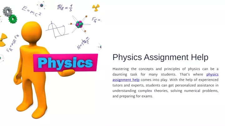 physics assignment presentation
