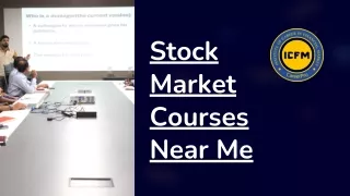 Unveiling the Best Stock Market Courses Near You