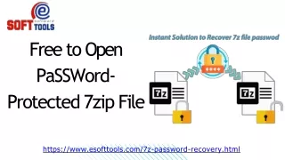 Free to open password-protected 7zip file