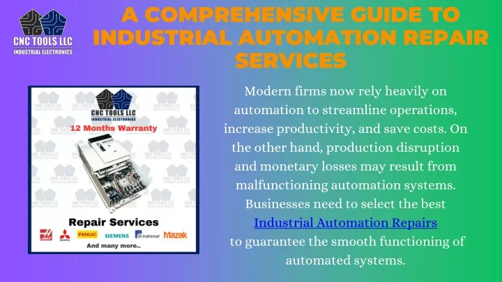 a comprehensive guide to industrial automation