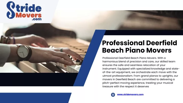 professional deerfield beach piano movers