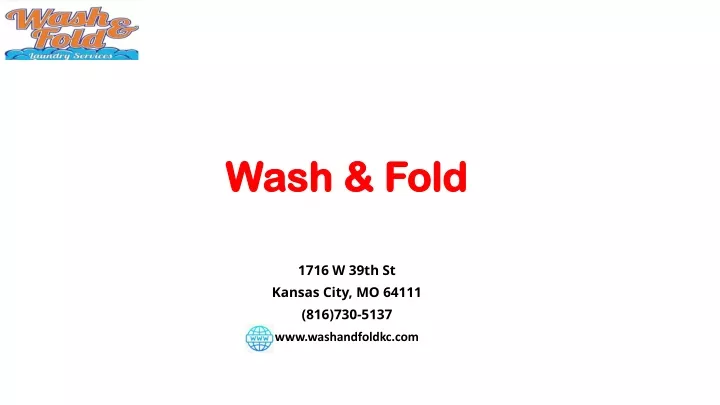 wash fold