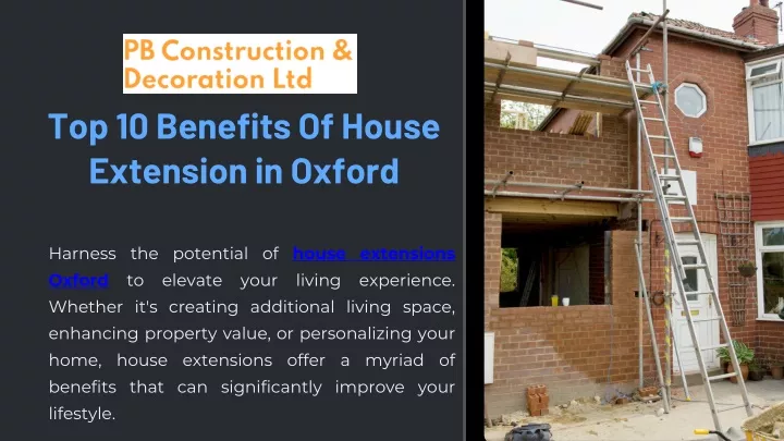 top 10 benefits of house extension in oxford