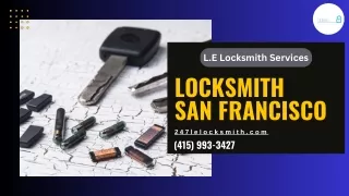 Car Locksmith In San Francisco - L.E Locksmith Services