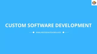 Unlocking Innovation Custom Software Development Solutions