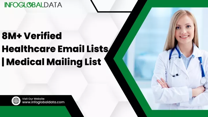 8m verified healthcare email lists medical