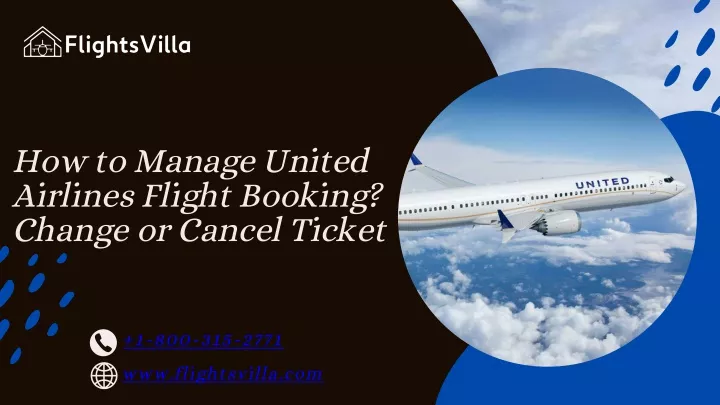 how to manage united airlines flight booking