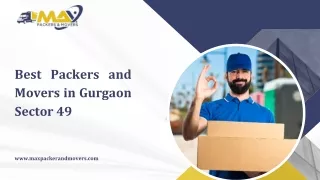 Best Packers and Movers in Gurgaon Sector 49