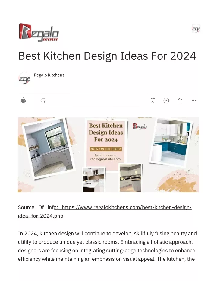 best kitchen design ideas for 2024