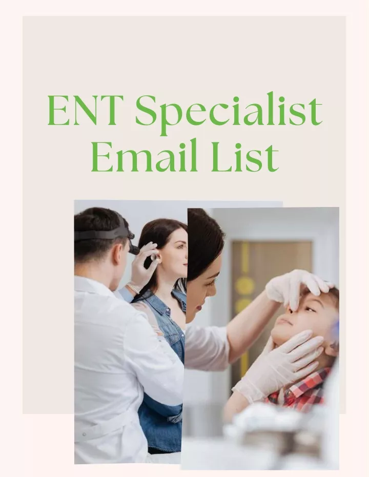 ent specialist email list