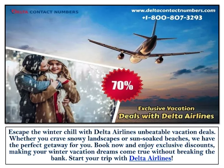 escape the winter chill with delta airlines