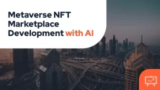 metaverse nft marketplace development with ai