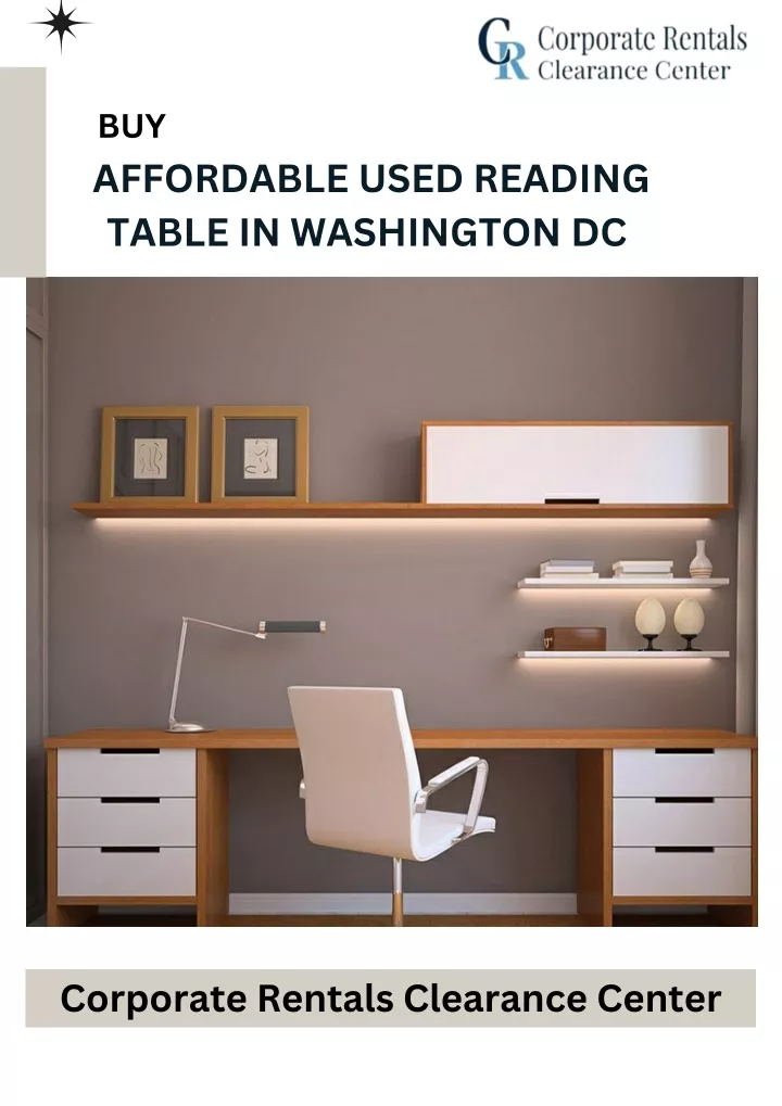 buy affordable used reading table in washington dc