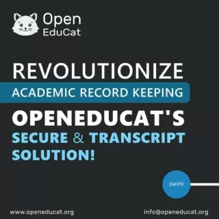Revolutionize Academic Record Keeping: OpenEduCat's Secure and Transcript