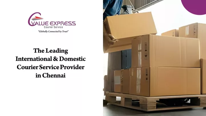 the leading international domestic courier