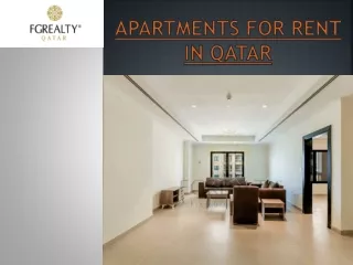 Apartments For Rent In Qatar