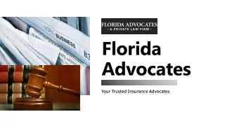 Consult with Florida Advocates for Expert Legal Support