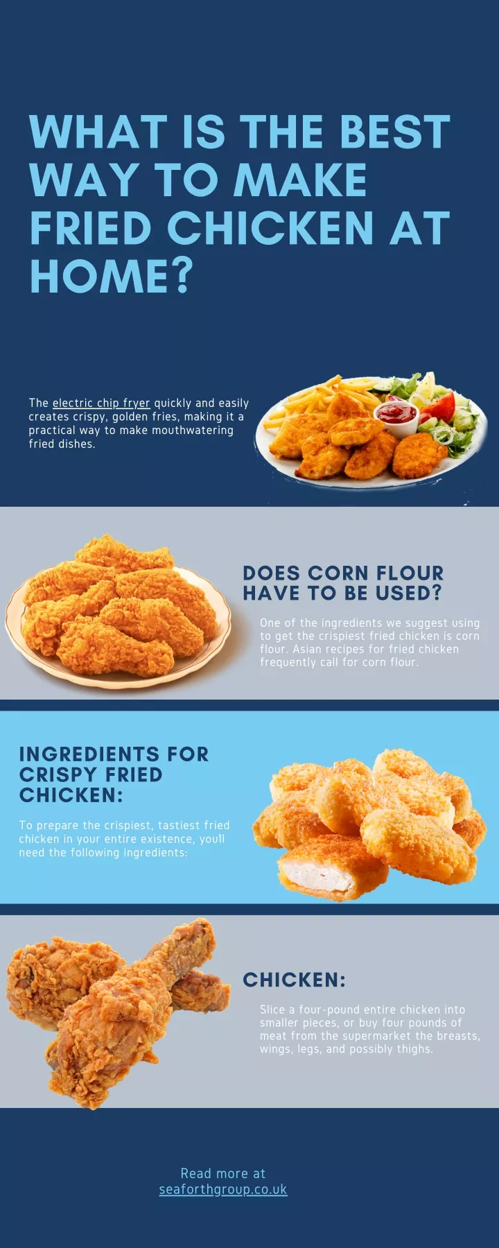 what is the best way to make fried chicken at home