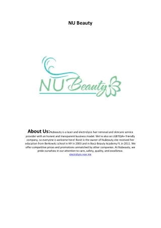 nu beauty