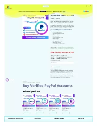 Buy Verified PayPal Accounts