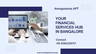 best financial advisor in Bangalore