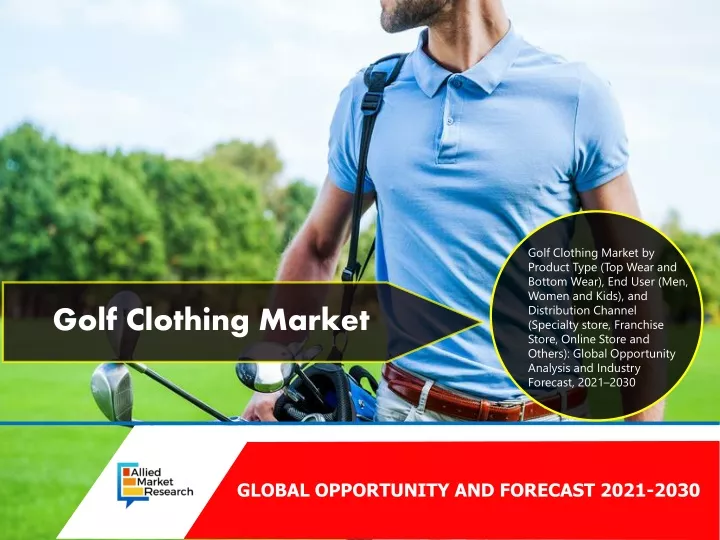 golf clothing market by product type top wear