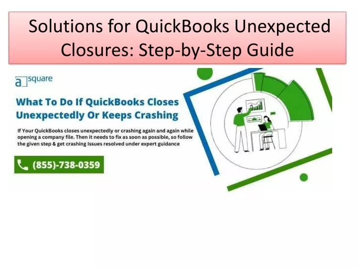 solutions for quickbooks unexpected closures step