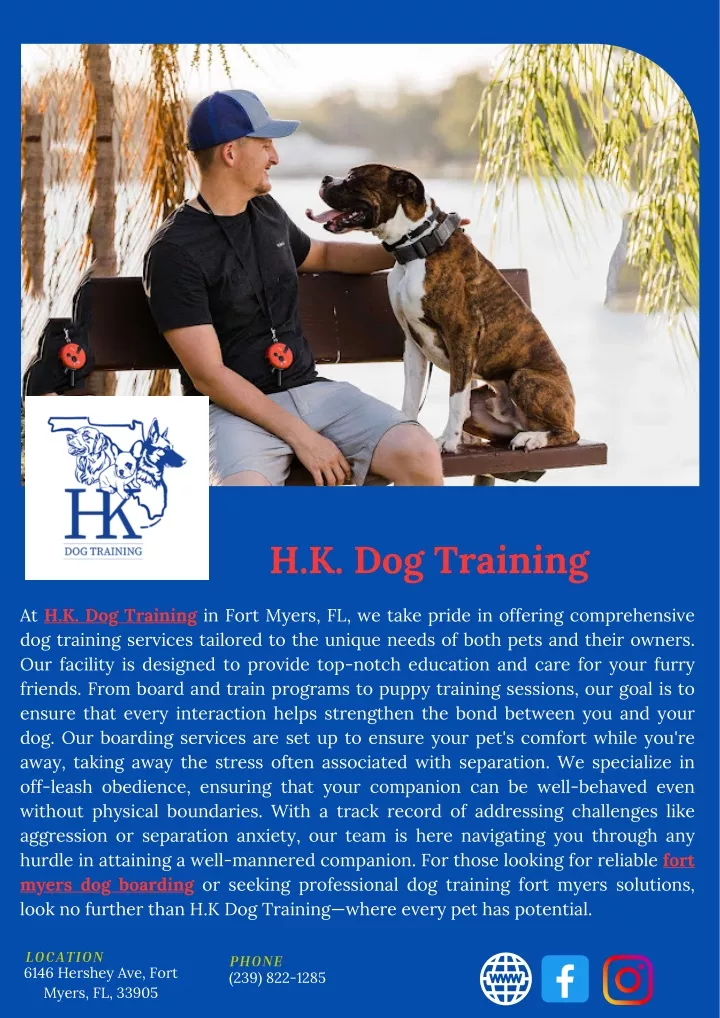 h k dog training