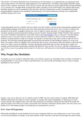 tips on how to purchase backlinks from trusted