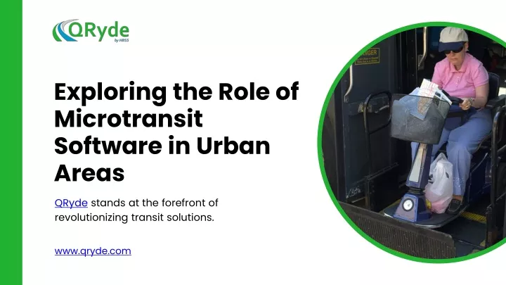 exploring the role of microtransit software