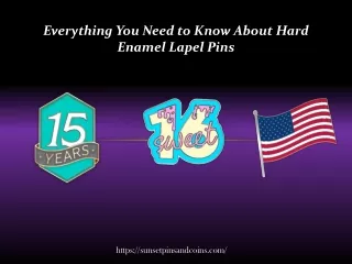 Everything You Need to Know About Hard Enamel Lapel Pins