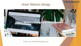 hotel website design