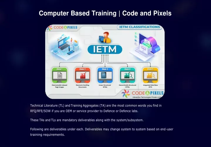 computer based training code and pixels