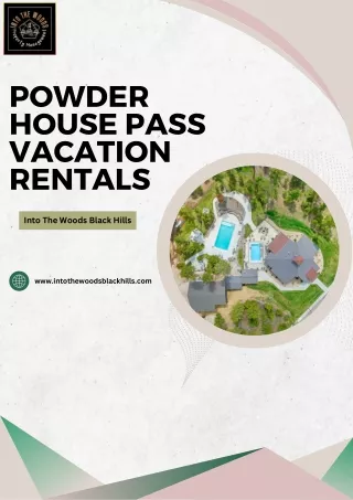 Powder House Pass Vacation Rentals | Into the Woods Black Hills is the Perfect