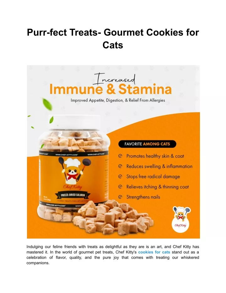 purr fect treats gourmet cookies for cats