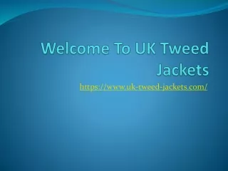 Men’s Tweed Shooting Jackets UK