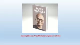 inspiring others as a top motivational speaker in ukraine