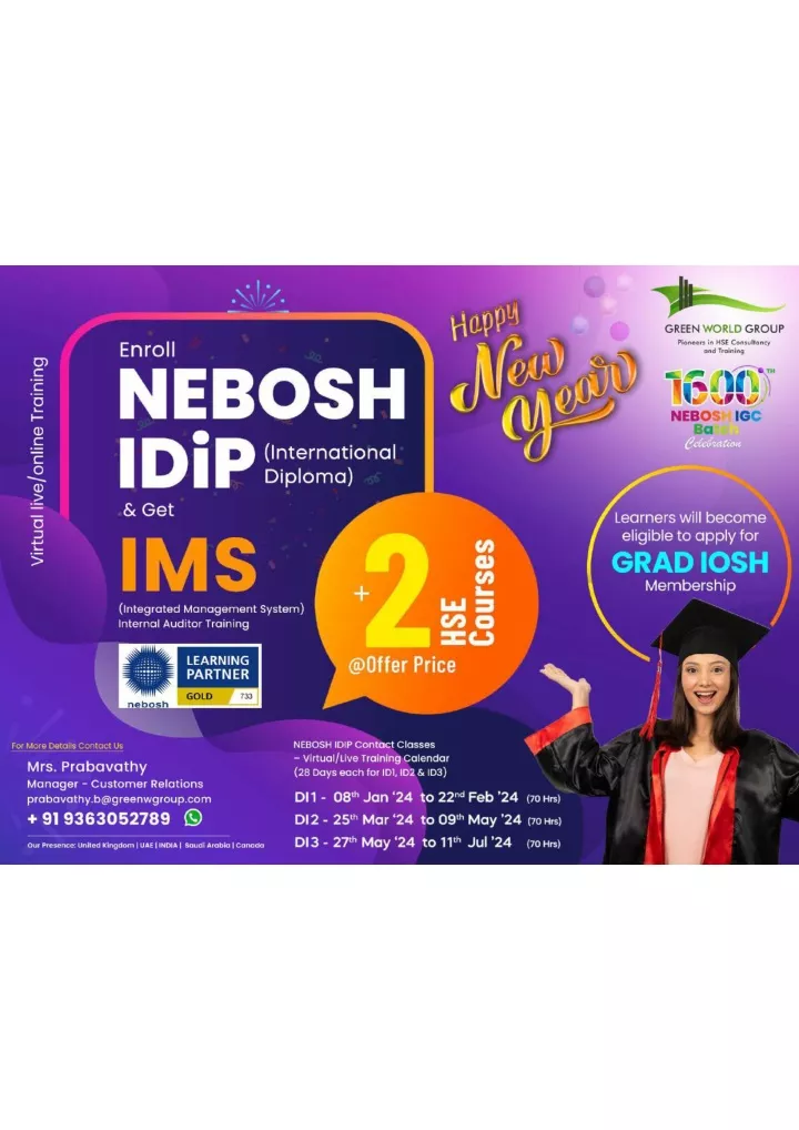 Ppt Premier Nebosh I Dip Training In Chennai Powerpoint Presentation Id12811176 