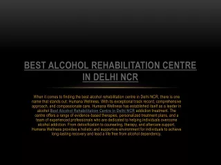Best Alcohol Rehabilitation Centre In Delhi NCR