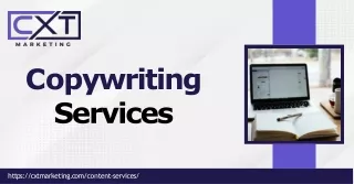 Unlock Success with CXT Marketing's Dynamic Copywriting Services
