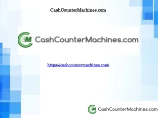 Cash Counting Machine