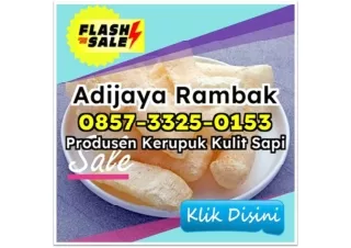 NIKMAT! WA 0857-3325-0153 Pedagang Jual Kerupuk Kulit Sapi Mentah kirim ke Padang Probolinggo