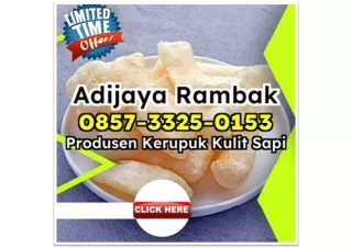 OBRAL! WA 0857-3325-0153 Penyedia Jual Kerupuk Kulit Sapi Mentah kirim ke Pekanbaru Sidoarjo