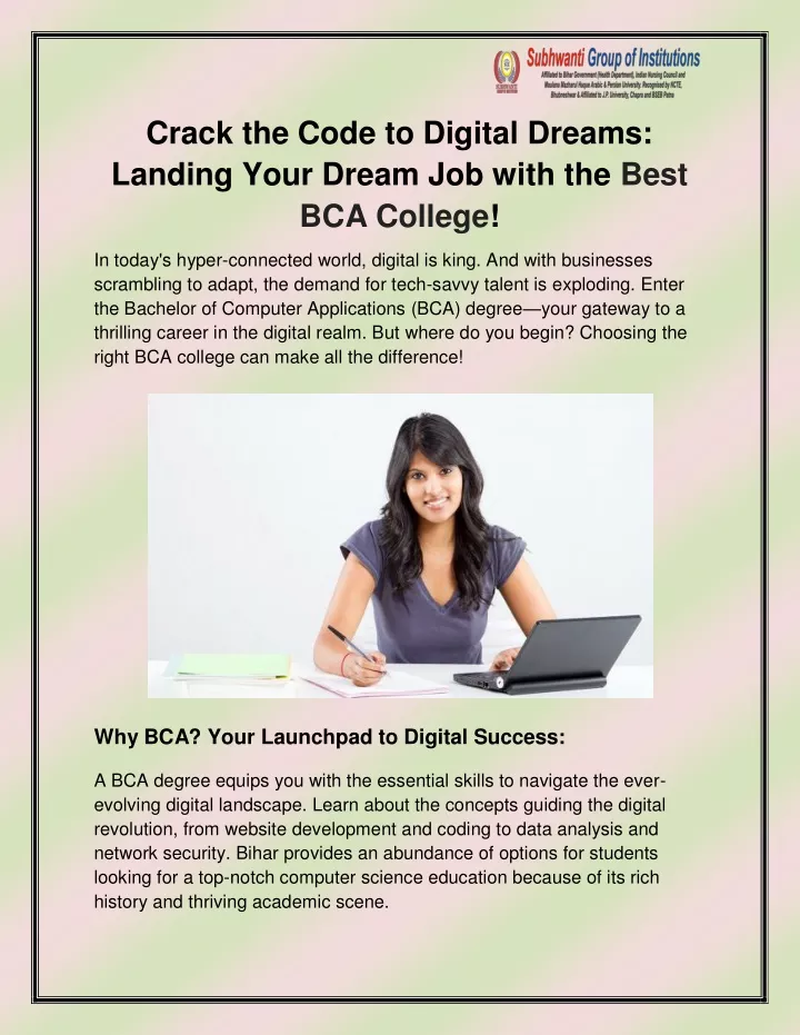 crack the code to digital dreams landing your