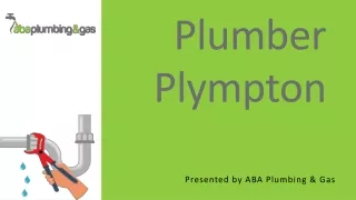 plumber plympton