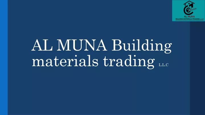 al muna building materials trading l l c